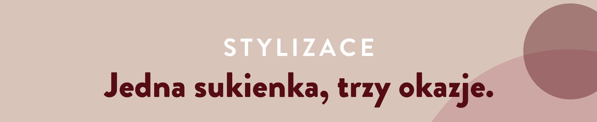 Stylizacje. Jedna sukienka, trzy okazje.